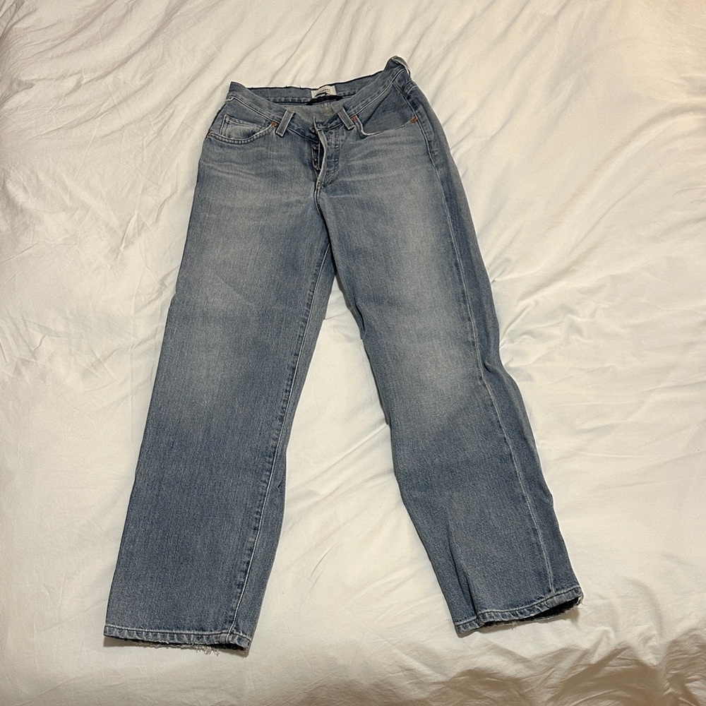Citizens Of Humanity Blue Boot Cut Jeans